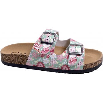 Marta sandal med blomster