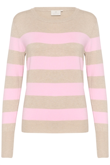 KAlizza Striped Knit Pullover