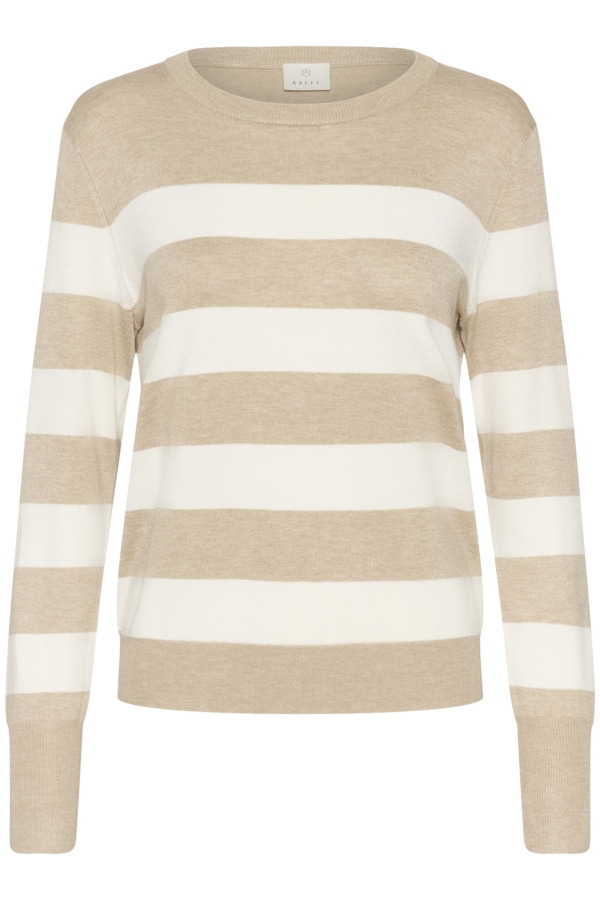 KAlizza Striped Knit Pullover