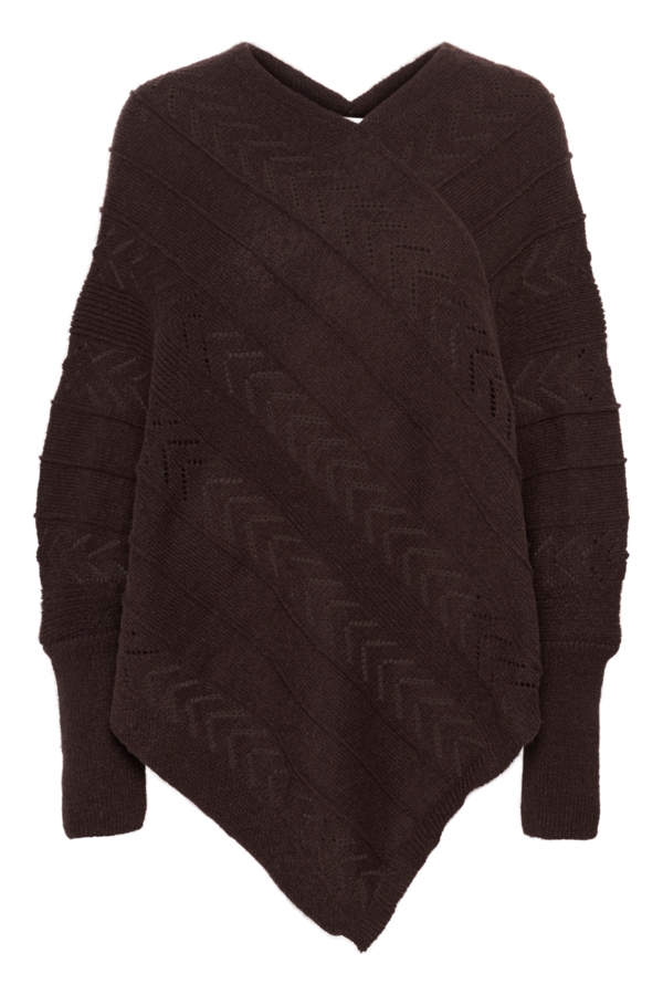 CRHoliday Knit Poncho