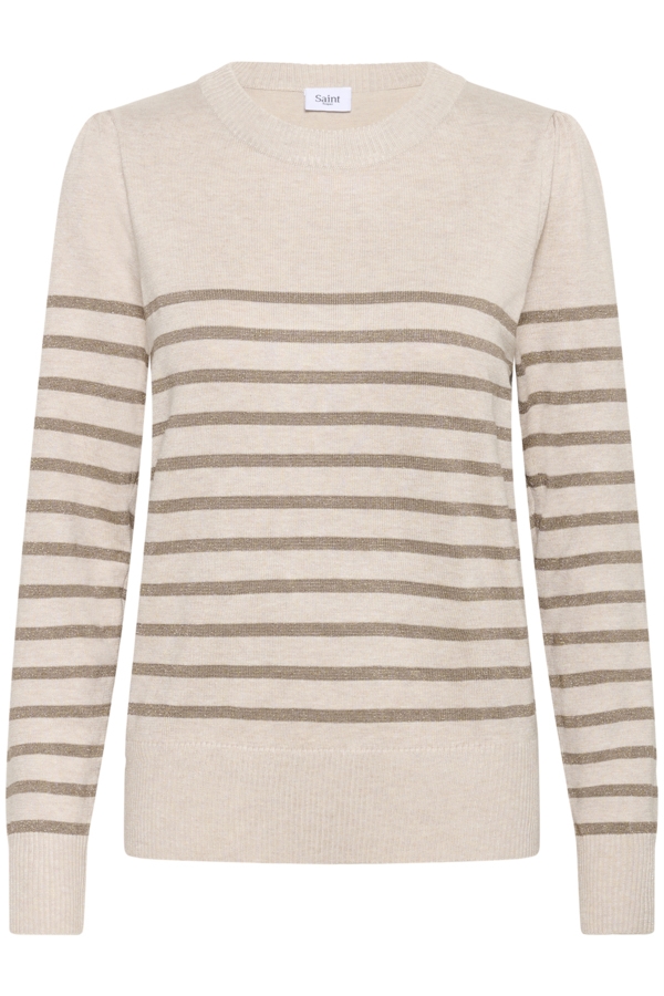 MilaSZ Shimmer Stripe Pullover