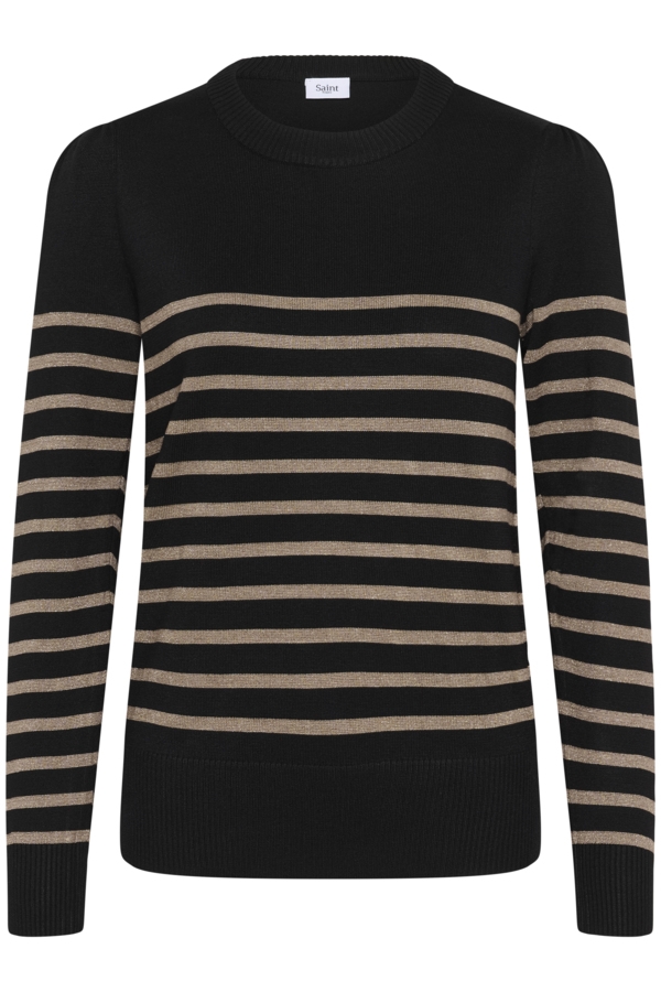 MilaSZ Shimmer Stripe Pullover
