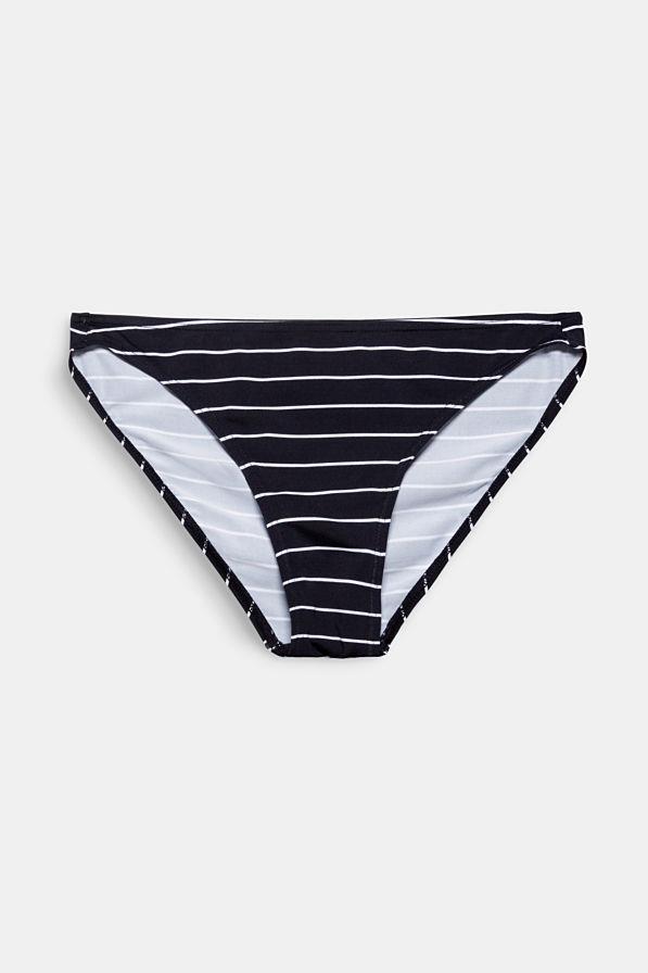 Reklame Fjernelse Krav Esprit bikini trusse, med striber, sort hvid