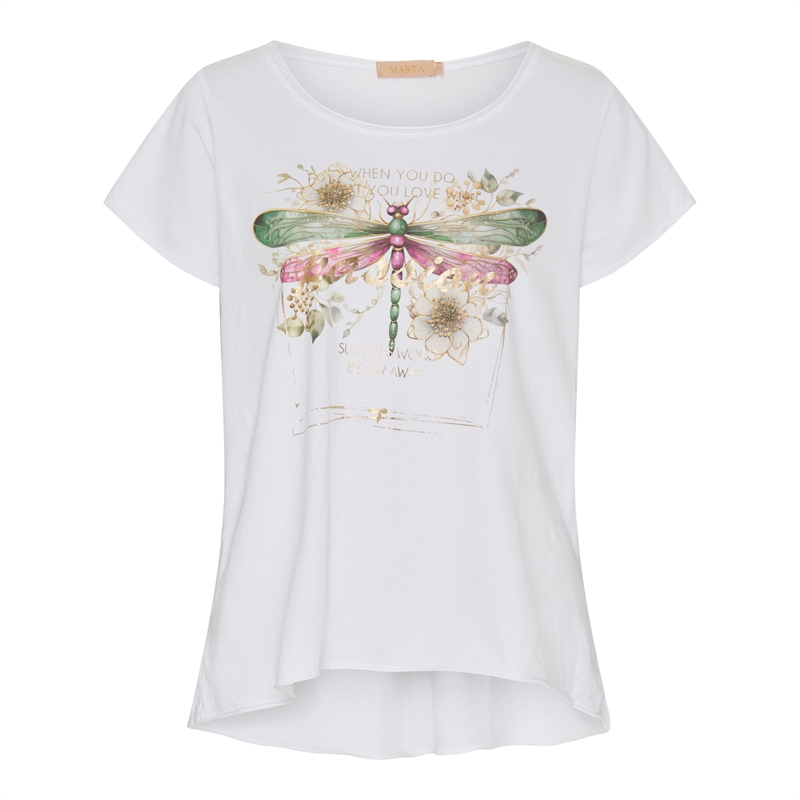 Marta Marie t shirt dragonfly