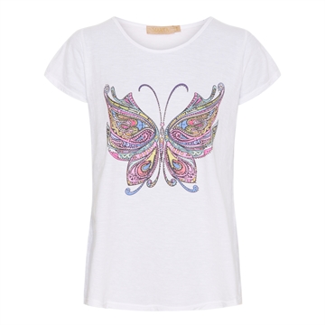 Marta t-shirt stor sommerfugl