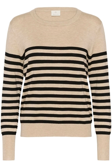 KAlizza Striped Knit Pullover