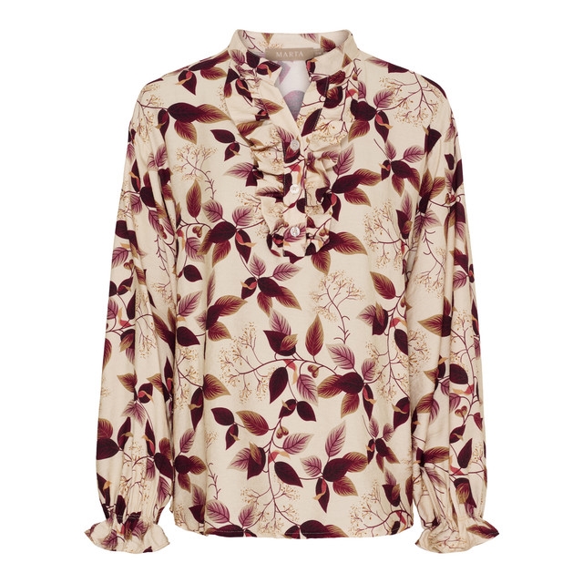 Marta Joceline bluse m krøs