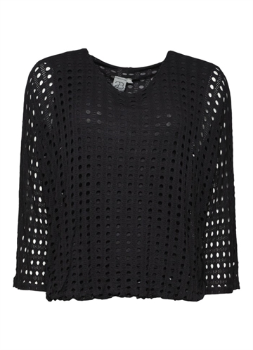 2-Biz Chippo bluse med huller